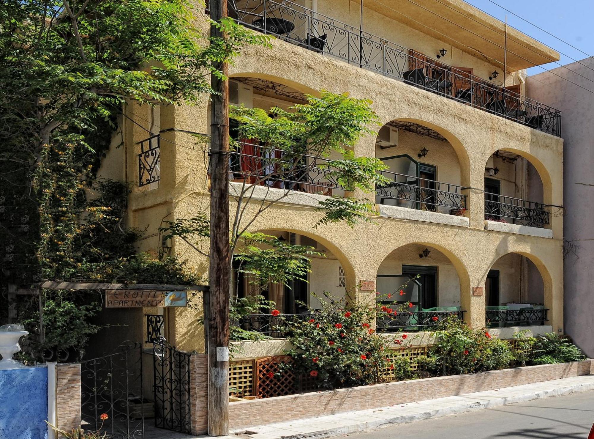 Διαμερίσματα Ερωφίλη Χερσόνησος Εξωτερικό φωτογραφία